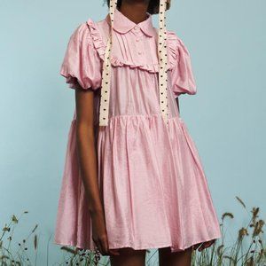 SISTER JANE - MINI DRESS - CANDY PINK / XL